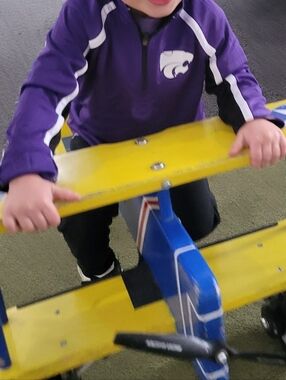 Kids Purple Long Sleeve Quarter Zip Pullover - Unbranded